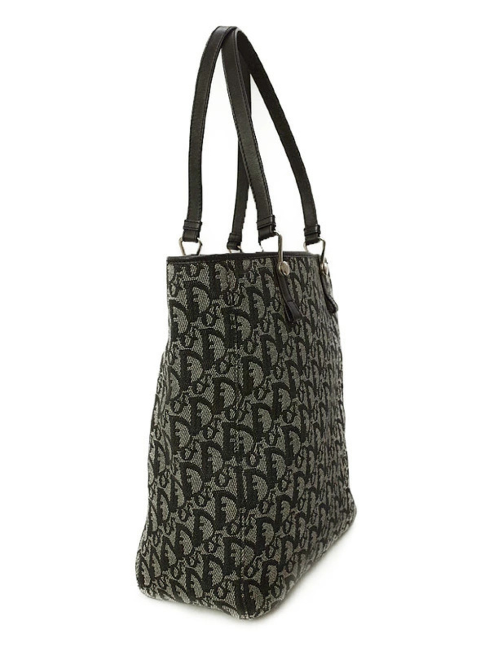 Dior Bag Trotter Tote Christian Shopping Black